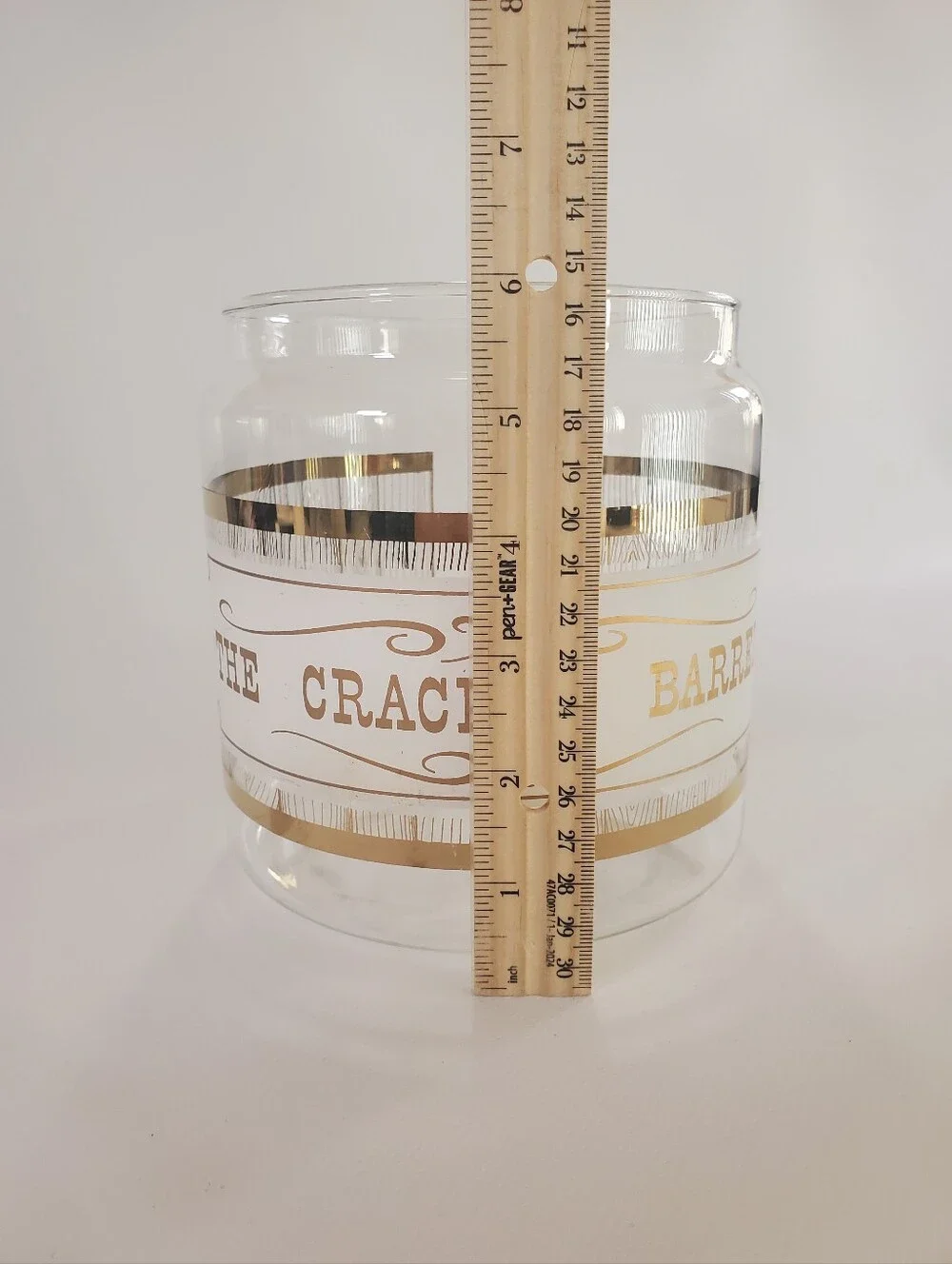 🟢 Vtg Pyrex Golden Storage Mates Cracker Barrel & Cookie Jar Canister Set MCM